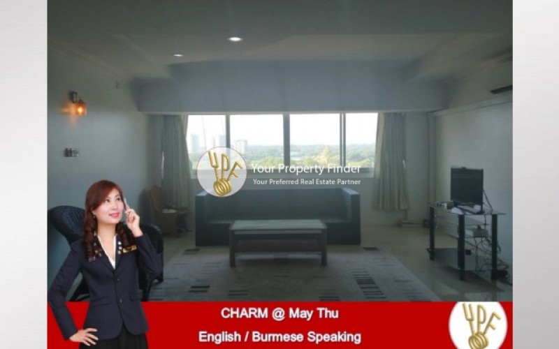 LT1811005272: 2 bedrooms unit for rent in Kandawgyi Tower. image